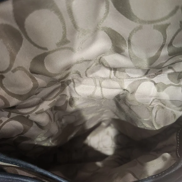 Coach Soho Crossbody Messenger Black Leather Shoulder Bag - Picture 8 of 10